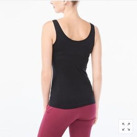 J. Crew Factory Tops - J. Crew Factory layering tank top black H2614 Black